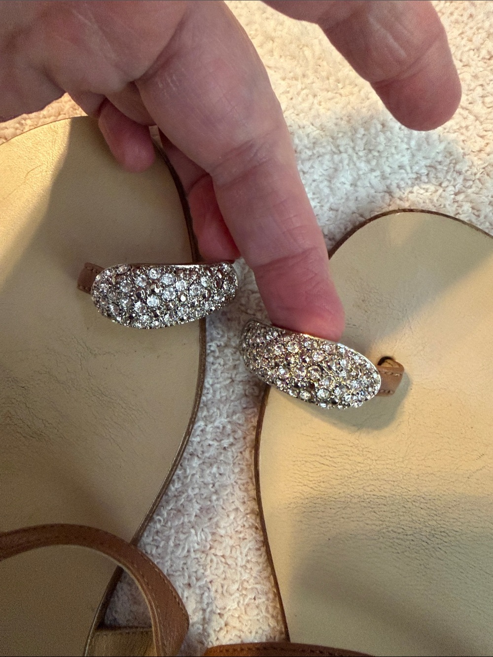 Giuseppe Zanotti Toe Sandals-read description MISMATCHED SIZES - Picture 2 of 4